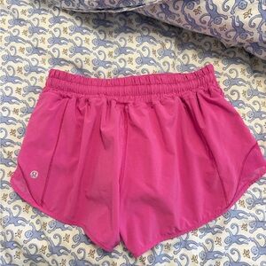 lululemon athletica Women's Vibrant Pink Athletic Shorts
